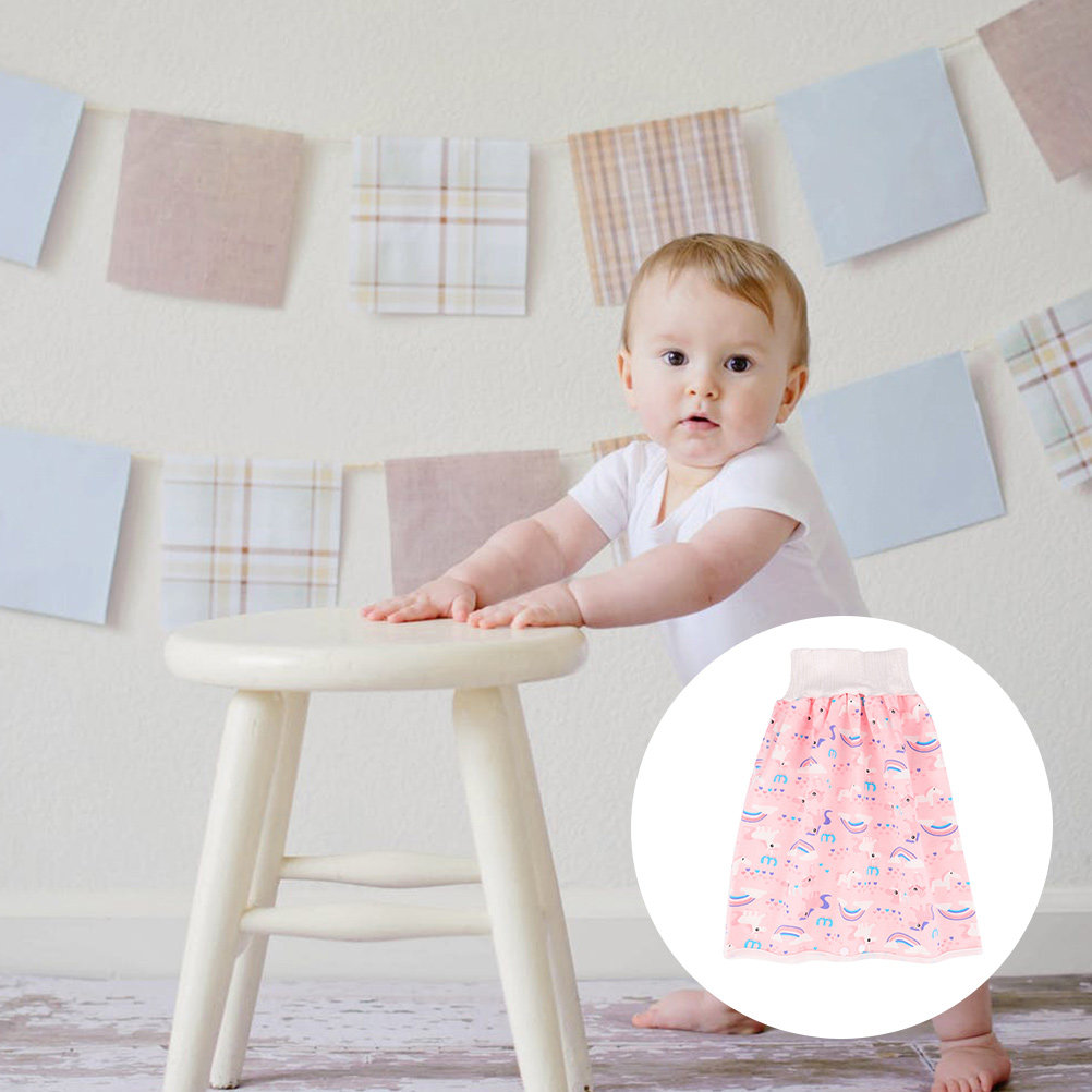 Toddler Training Pants Leak Proof - กางเกงฝึกขับถ่ายสำหรับเด็ก กันน้ำ เอวสูง ป้องกันการรั่วซึม ทำจากผ้าฝ้ายเนื้อนุ่ม ระบายอากาศได้ดี
