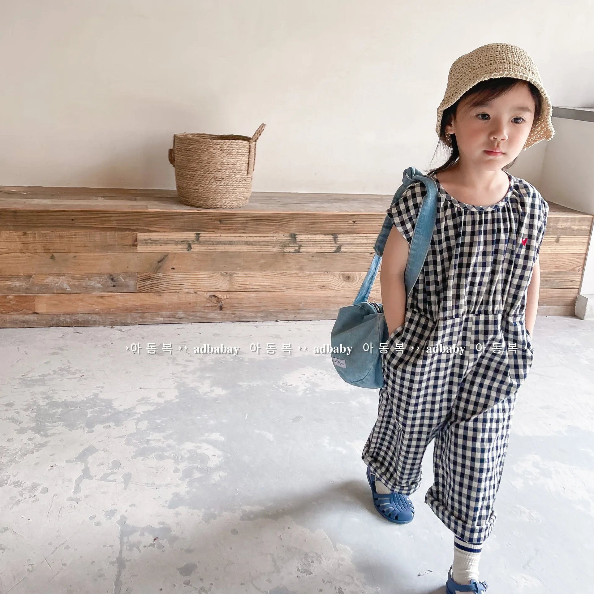 เด็กทารกลายสก๊อต Overalls เด็ก - Baby Summer Linen Sleeveless Jumpsuit บทวิจารณ์และราคา