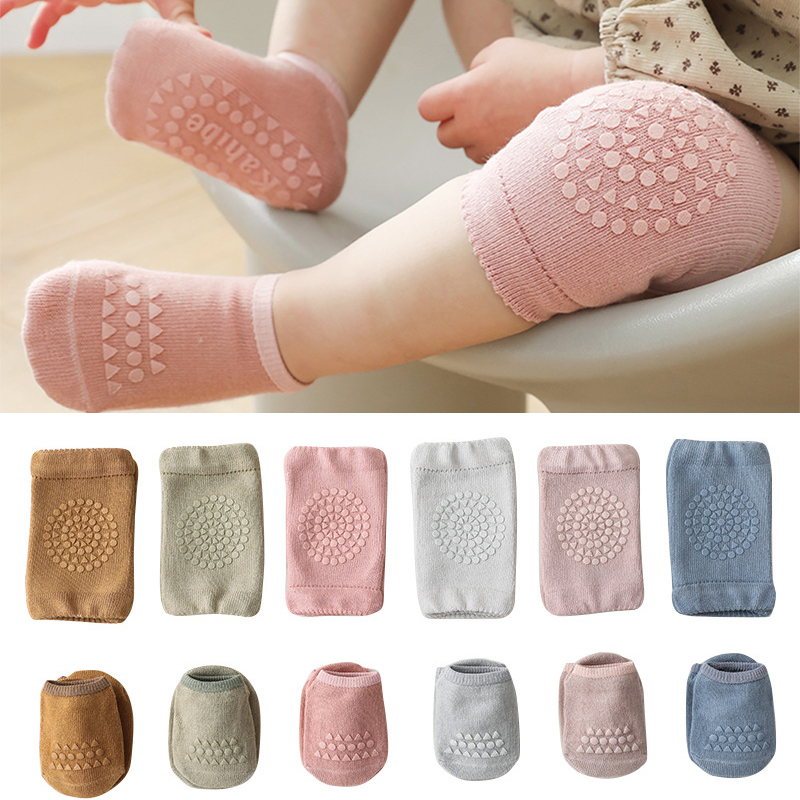 ความปลอดภัยเด็กเข่า Pads ถุงเท - Unisex Baby Socks Non Slip บทวิจารณ์และราคา
