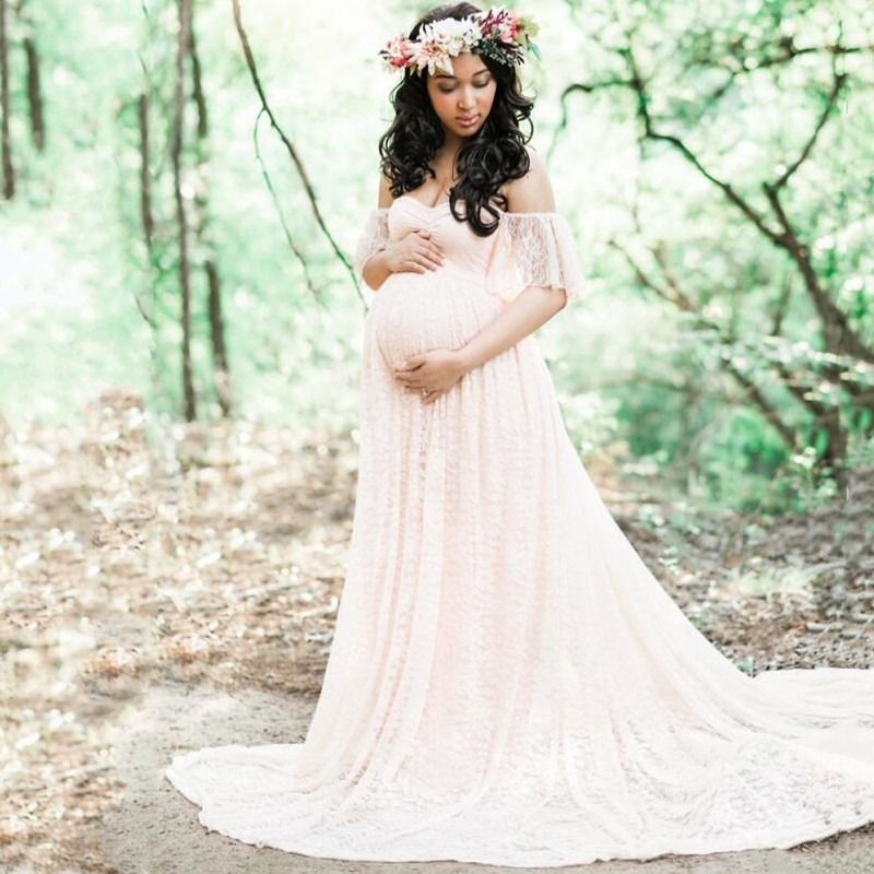 ชุดแต่งงานลูกไม้อุปกรณ์ถ่ายภาพ - Maternity Wear บทวิจารณ์และราคา