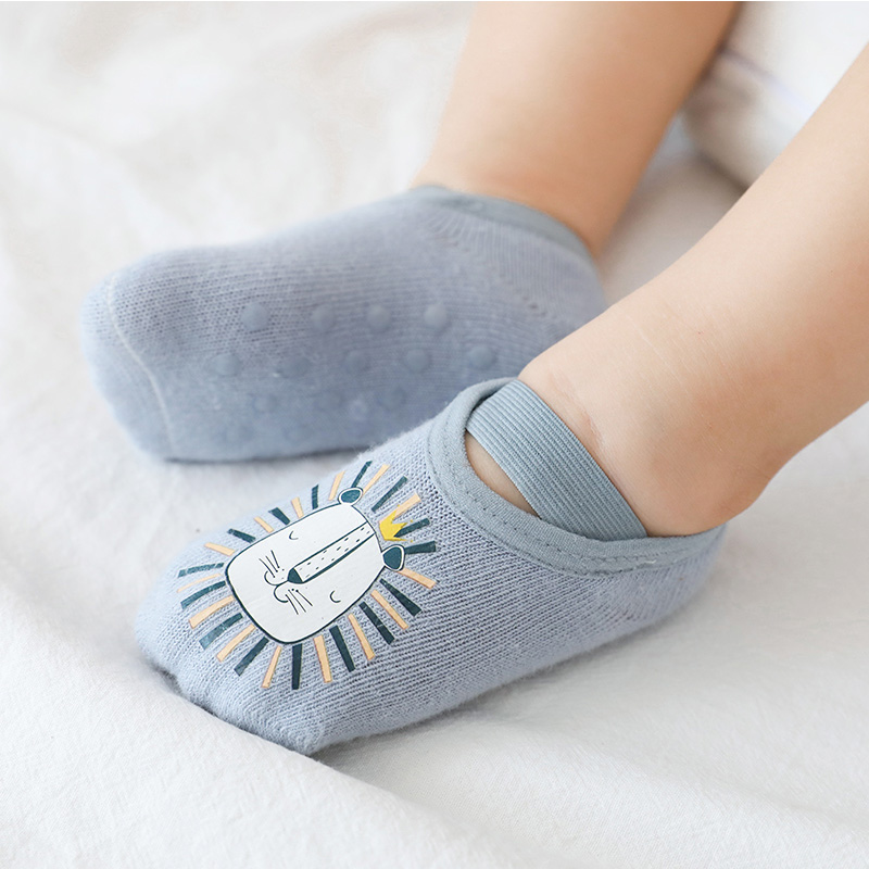 ถุงเท้ากันลื่นเด็กชายหญิงทารกแ - Unisex Baby Socks Non Slip บทวิจารณ์และราคา